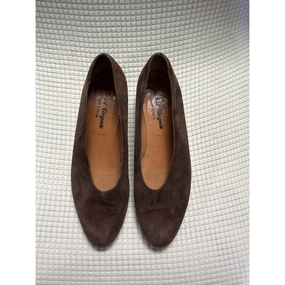 Robert Clergerie Suede Flats Sz. 8. Pre-owned - Picture 1 of 3
